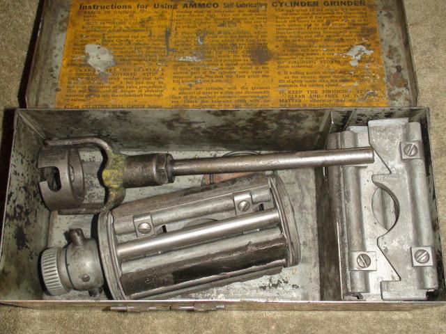 Ammco self lubricating hone cylinder grinder tool vintage, machine shop