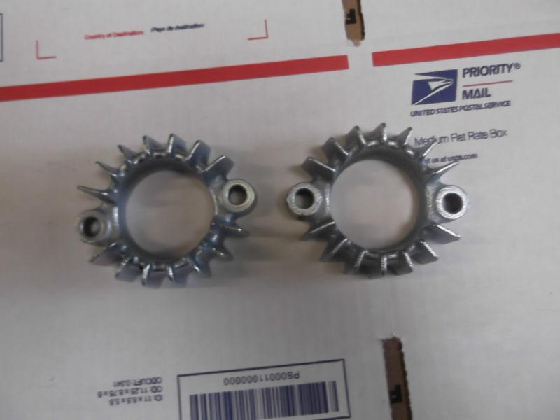 Moto guzzi tonti re-zinced header nuts  75 to 84ish