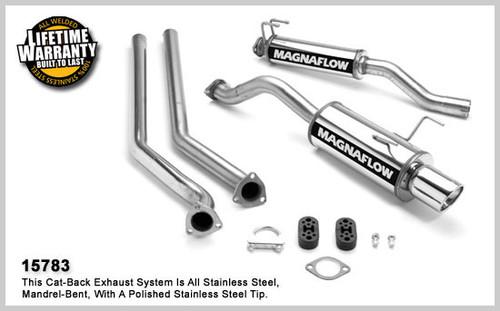 Magnaflow 15783 acura rsx stainless cat-back system performance exhaust