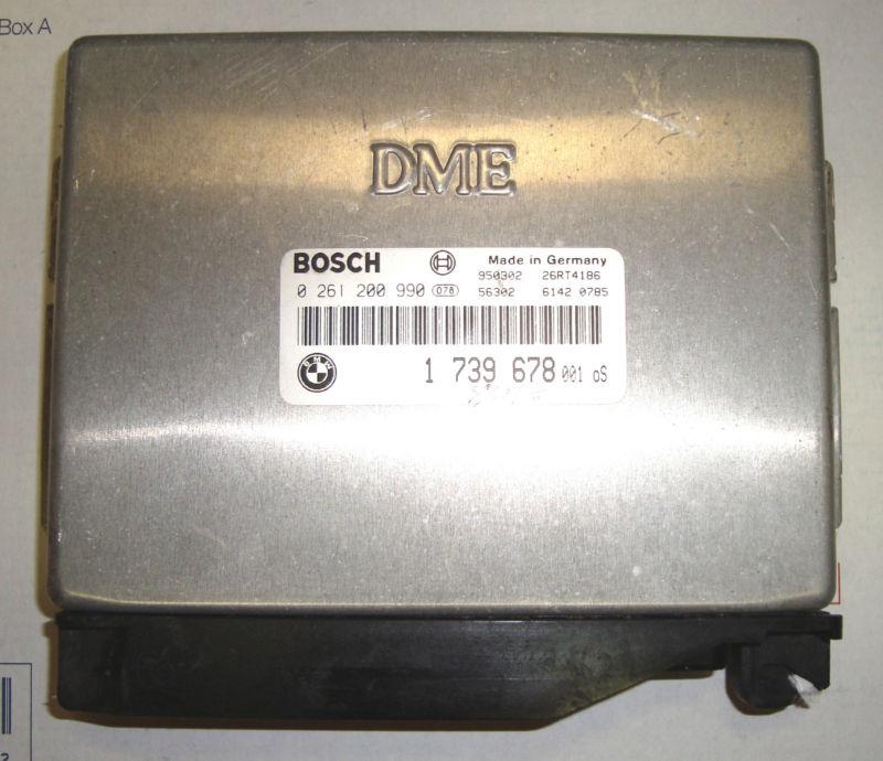 92-94 bmw e36 318i dme engine computer 1 739 678 bosch 0 261 200 990