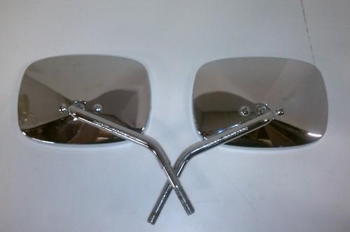 Harley-davidson chrome mirror set