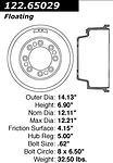 Centric parts 122.65029 rear brake drum