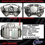 Centric parts 141.66504 rear left rebuilt caliper with hardware