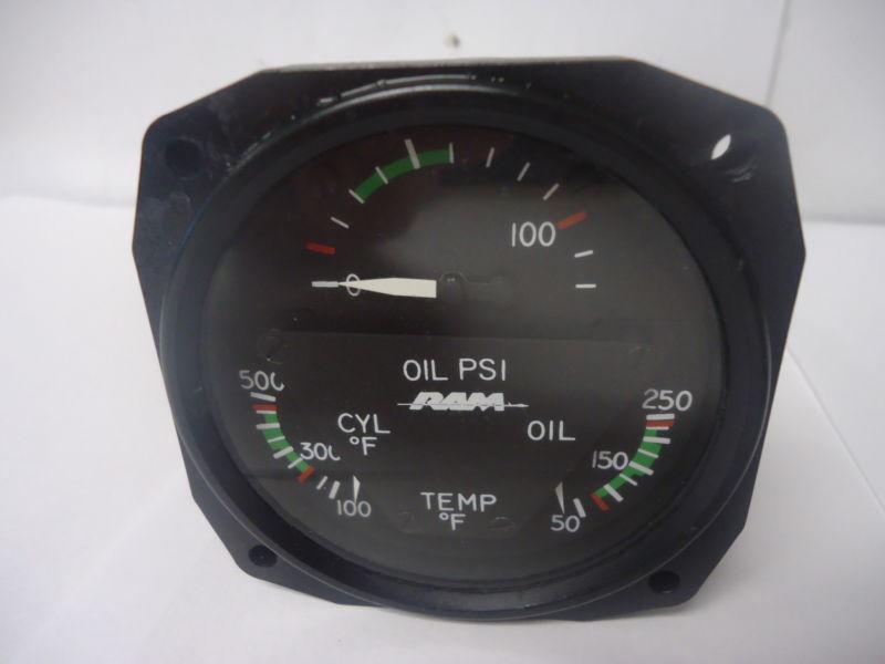 Cessna c662019-0101 oil psi oil/cylinder temp- used avionics