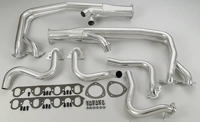 Hooker super comp headers full-length silver ceramic coated 1 7/8" primaries