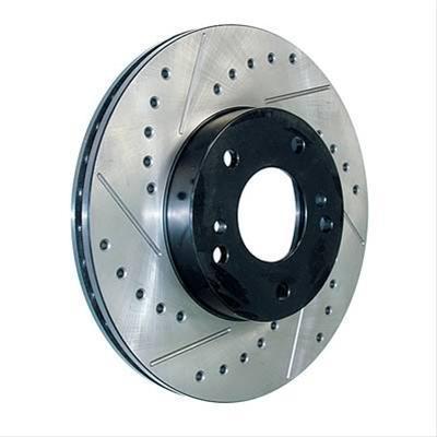 Stop tech slotted & drilled cryo rotor 127-63006cr