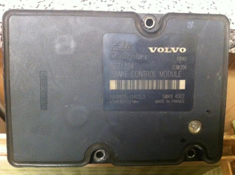  volvo anti-lock brake 8671224 control module abs modular unit