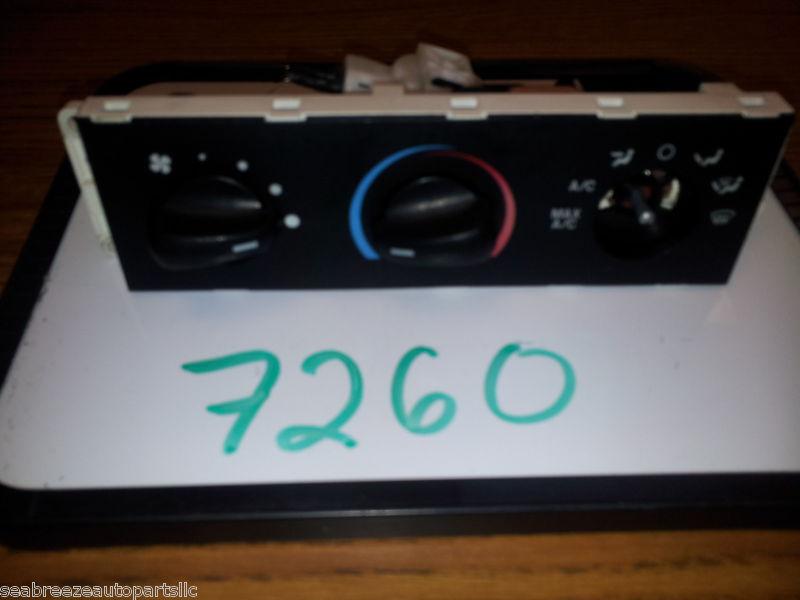 01-04 ford mustang climate temperature control unit a/c heat