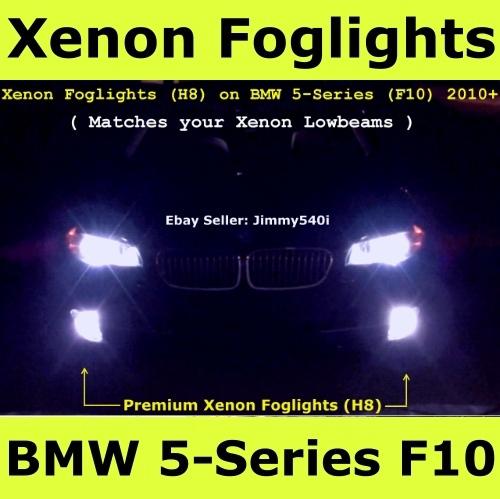 Premium "xenon foglights" 2012 / 2011 / 2013 bmw 535i (f10) 5-series xdrive 535