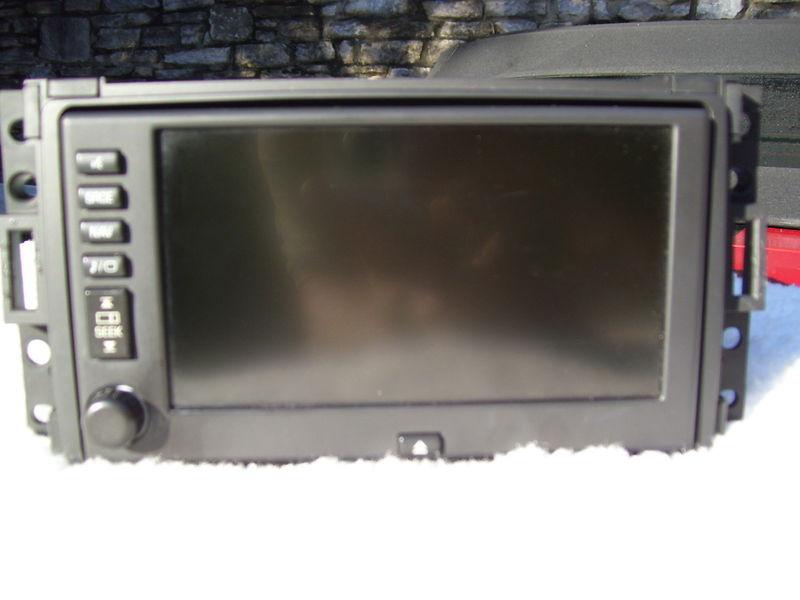 Corvette c6 2005 - 2010 navigation nav stereo cd - oem - very nice condition!