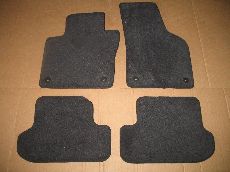 2011 2012 2013 vw beetle carpet floor mats set oem black 11 12 13