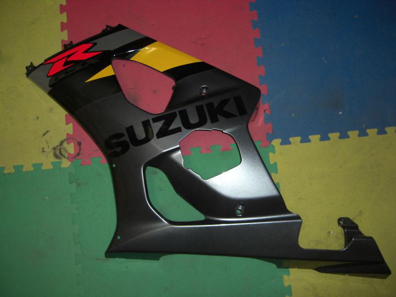 New left side fairing gsxr1000 gsxr 1000 gsxr1000r 03 04 genuine suzuki oem mid