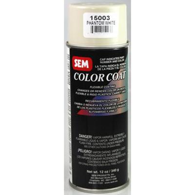 Sem color coat phantom white vinyl spray auto paint