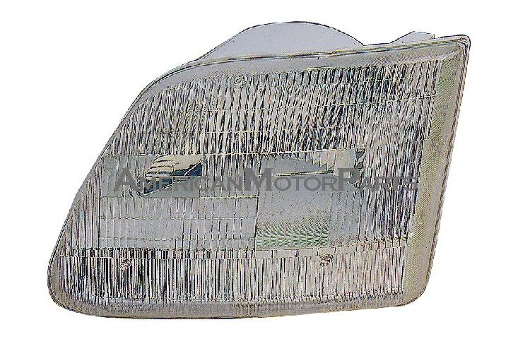 Left driver side replacement headlight w/o bracket 96-04 ford - f85z13008ba