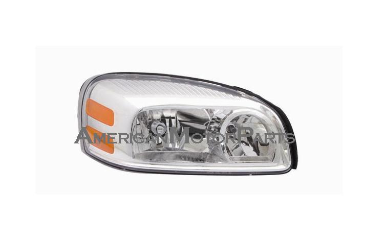 Right passenger side replacement headlight buick saturn chevy pontiac - 15855663