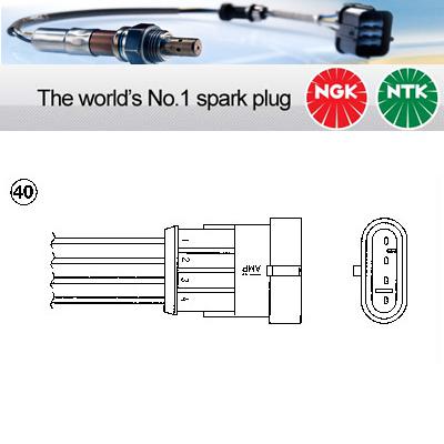 1x ngk ntk oxygen o2 lambda sensor  oza448-e59 oza448e59 (0002)