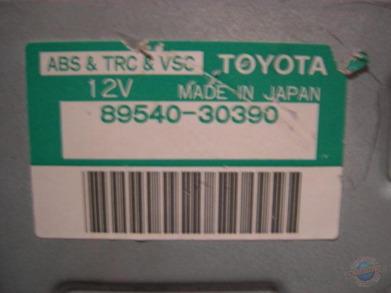 Abs bcm/ecu lexus gs300 1118324 98 99 abs ecu 89540-30390