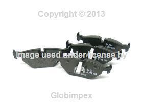 Bmw genuine rear brake pads e46 z4 3.0i 3.0si 325 (1999-2008) oem warranty