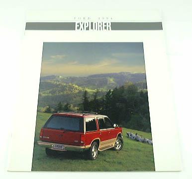 1994 94 ford explorer brochure eddie bauer limited xlt