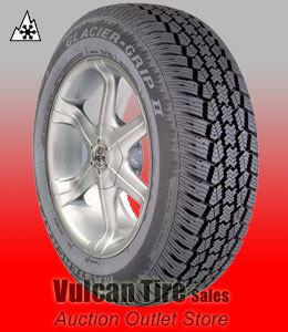 Mastercraft glacier-grip ii snow tires 225/65r16 100t new (set of 2) 225/65-16