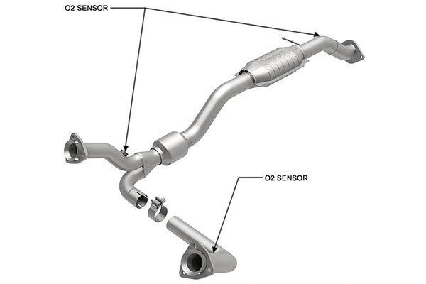 Magnaflow catalytic converters - 50 state california legal - 458010