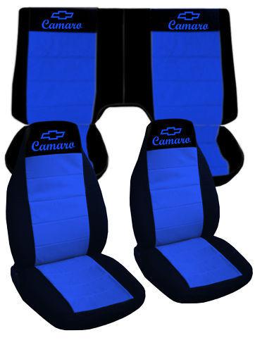 1993-2002 chevy camaro car seat covers black and blue more in our store