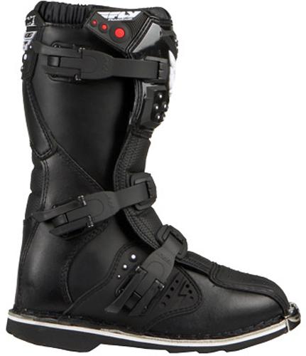 Fly racing maverik youth boots black 1