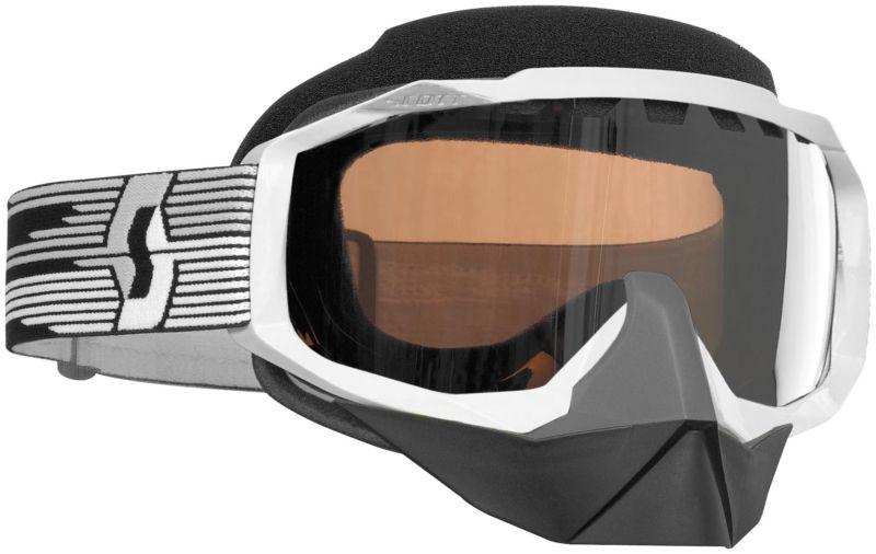 Scott usa hustle snowcross goggles white/rose lens