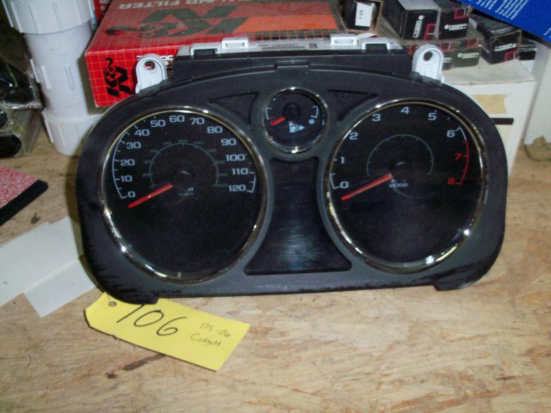 05-06 chevrolet cobalt 2.2l gauge instrument cluster speedometer 