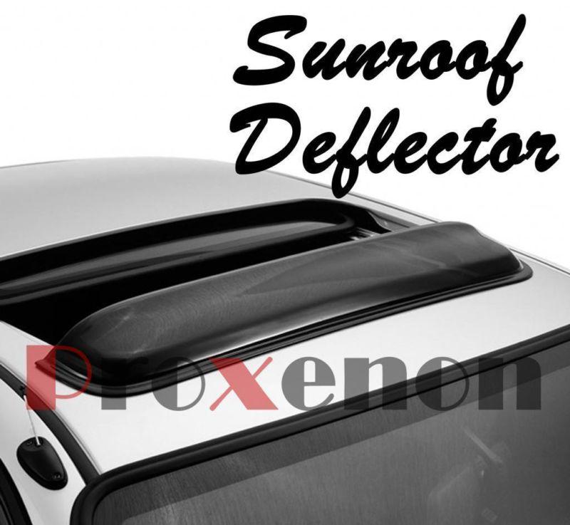 38 in/980 mm jdm sun/moon roof guard visor smoke wind deflector