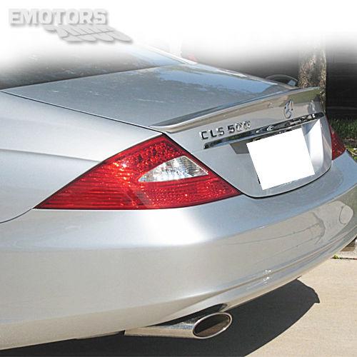 Painted mercedes benz w219 saloon cls class rear trunk spoiler 04-10 #197 Ω