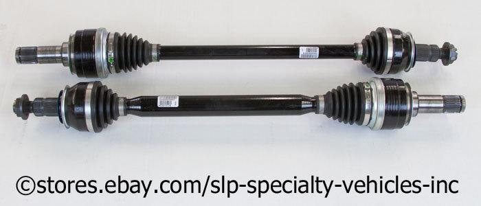 Set of oem gm take-off 2010-2013 camaro ss half shaft axle assemblies (r&l)