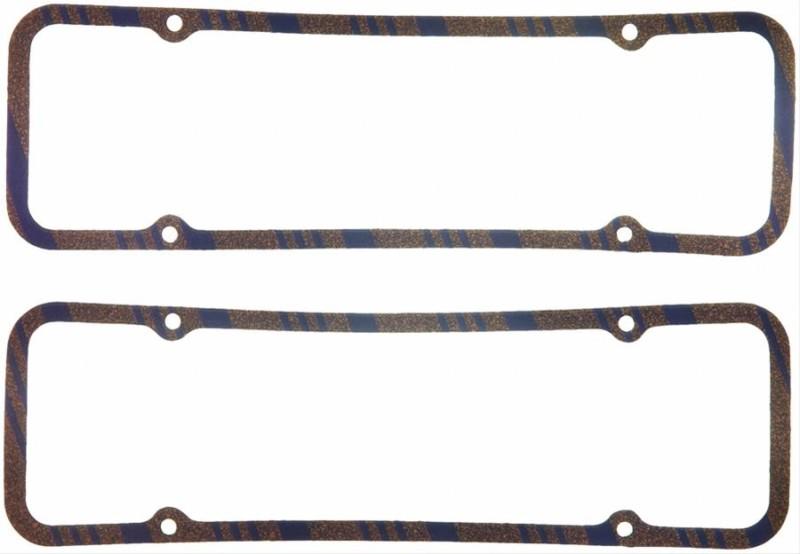 Fel-pro performance blue stripe valve cover gasket pair checker/chevy fel1601 -