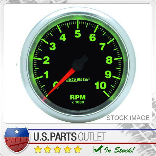 Auto meter 3897 gs in dash tachometer 3 3/8 in. 0 - 10000 rpm