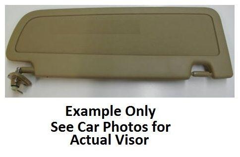 2003 ford crown victoria sunvisor passenger rh tan 2594082