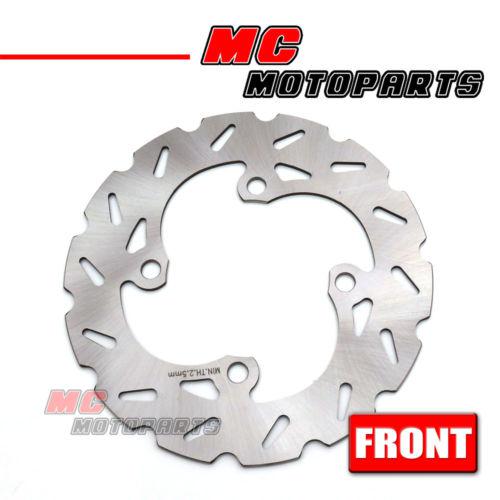 Front solid mx brake disc rotor for honda cr125 r e 95 96 97 98 99 00