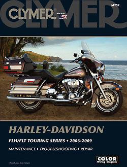 Clymer manual harley flh/flt m252