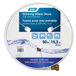 Camco rv tastepure drinking water hose, 1/2"x50' 22753