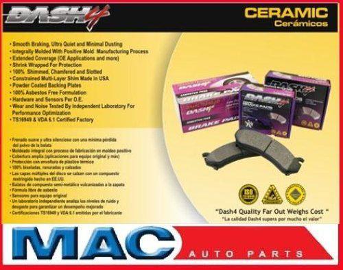 Mazda 6 2003-2005 set of front ceramic brake pads cd957