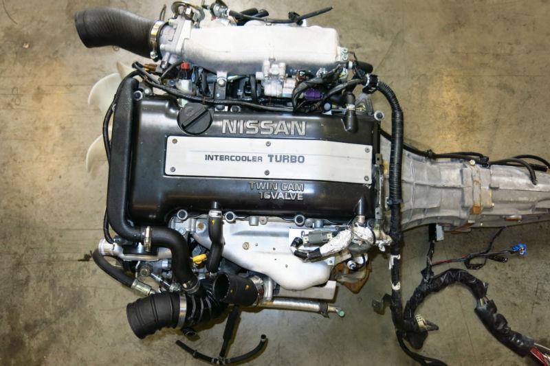 Jdm nissan silvia 240sx sr20det s14 2.0l dohc turbo engine mt trans ecu 