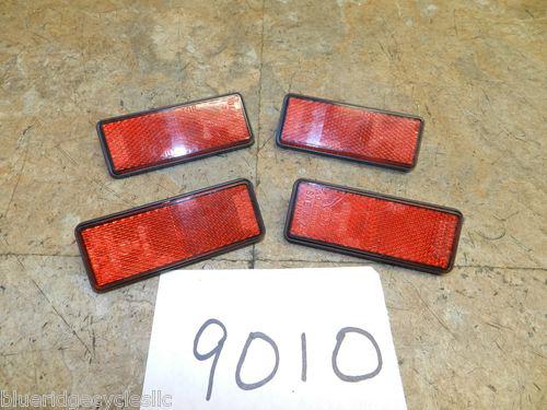 2003 2004 honda cbr600rr oem red reflectors rear  stock 