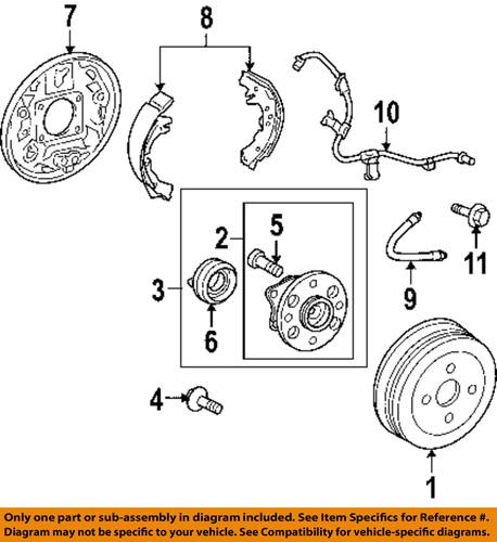 Toyota oem 8951652090 abs speed sensor/abs wheel speed sensor wire harness