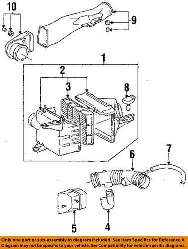 Toyota oem 1780107020 air filter