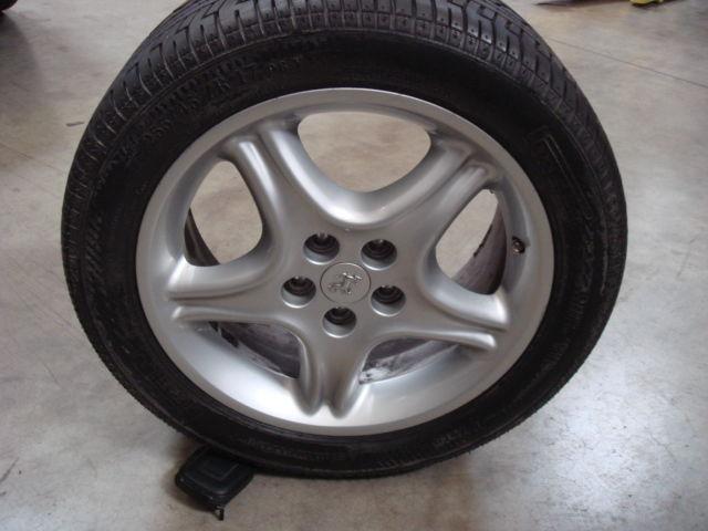 Ferrari 456 17 inch 5x108 wheel and tire package oem 456m gt gta 355 550 575