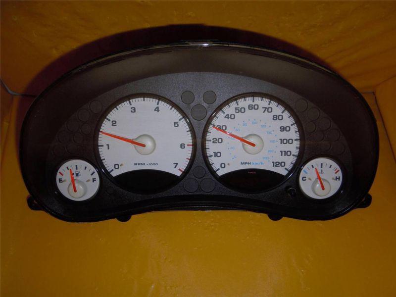 03 liberty speedometer instrument cluster dash panel gauges 120,296