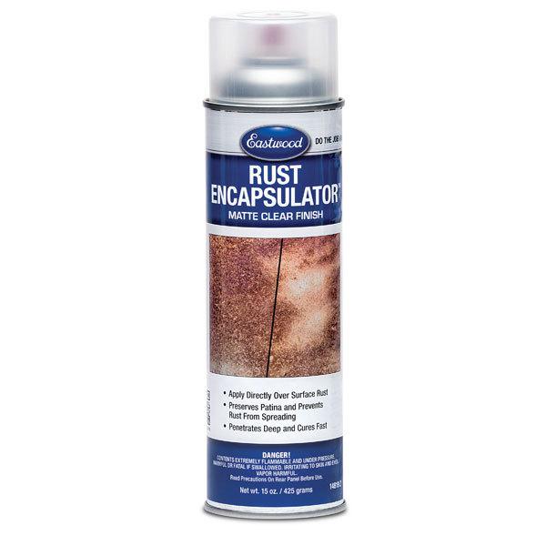 Eastwood rust encapsulator paint clear matte 15 ounce aerosol