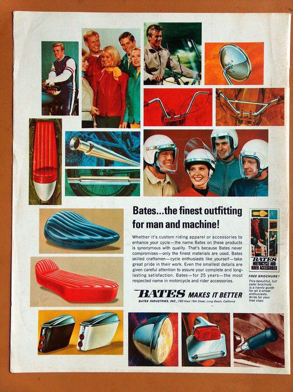 0091   1970 bates accessories full colour ad!