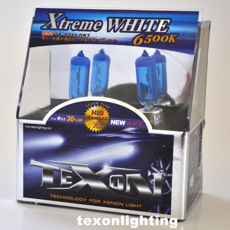 Xtreme white texon hid xenon 6500k h10 12v 45w replacement halogen bulbs