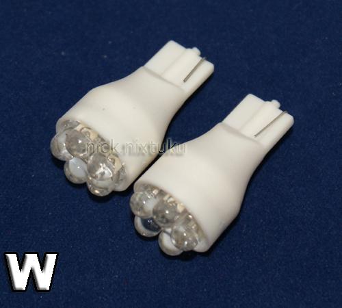 2 x map light 904 906 579 912 (t15) white 5 led light bulb