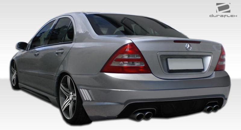 Duraflex rear bumper body kit 01 02 03 04 05 06 07 mercedes c class 107136